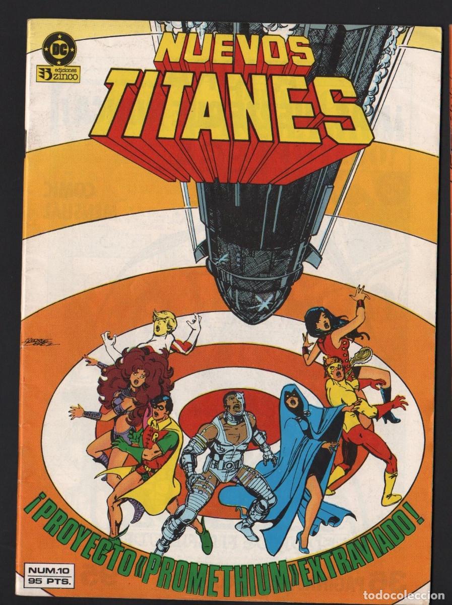 C&oacute;mics: Nuevos Titanes n&ordm; 10 (1&ordf; etapa) Ediciones Zinco - Foto 1