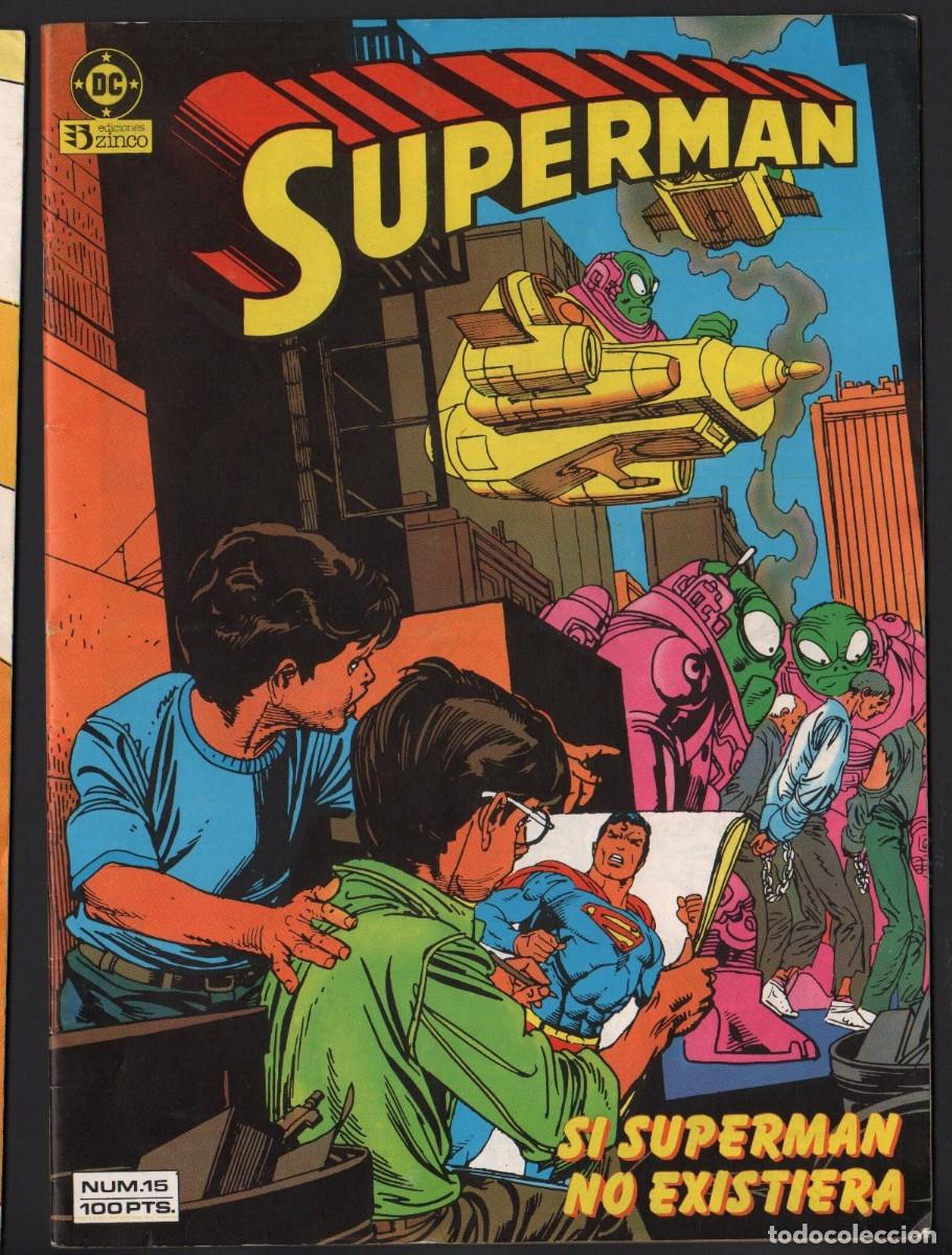 C&oacute;mics: Superman n&ordm; 15 (1&ordf; etapa) Ediciones Zinco - Foto 1