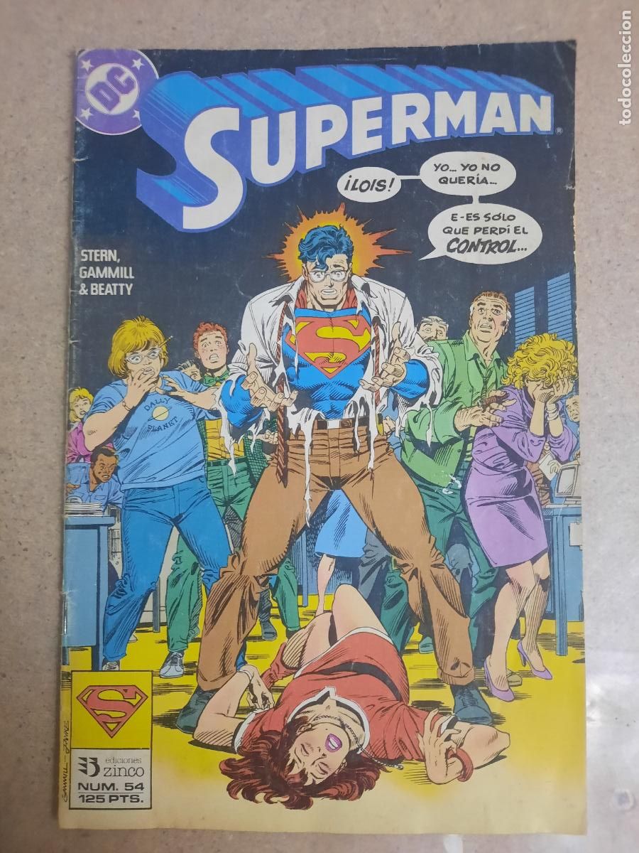 C&oacute;mics: SUPERMAN N&ordm; 54 - ED. ZINCO - Foto 1