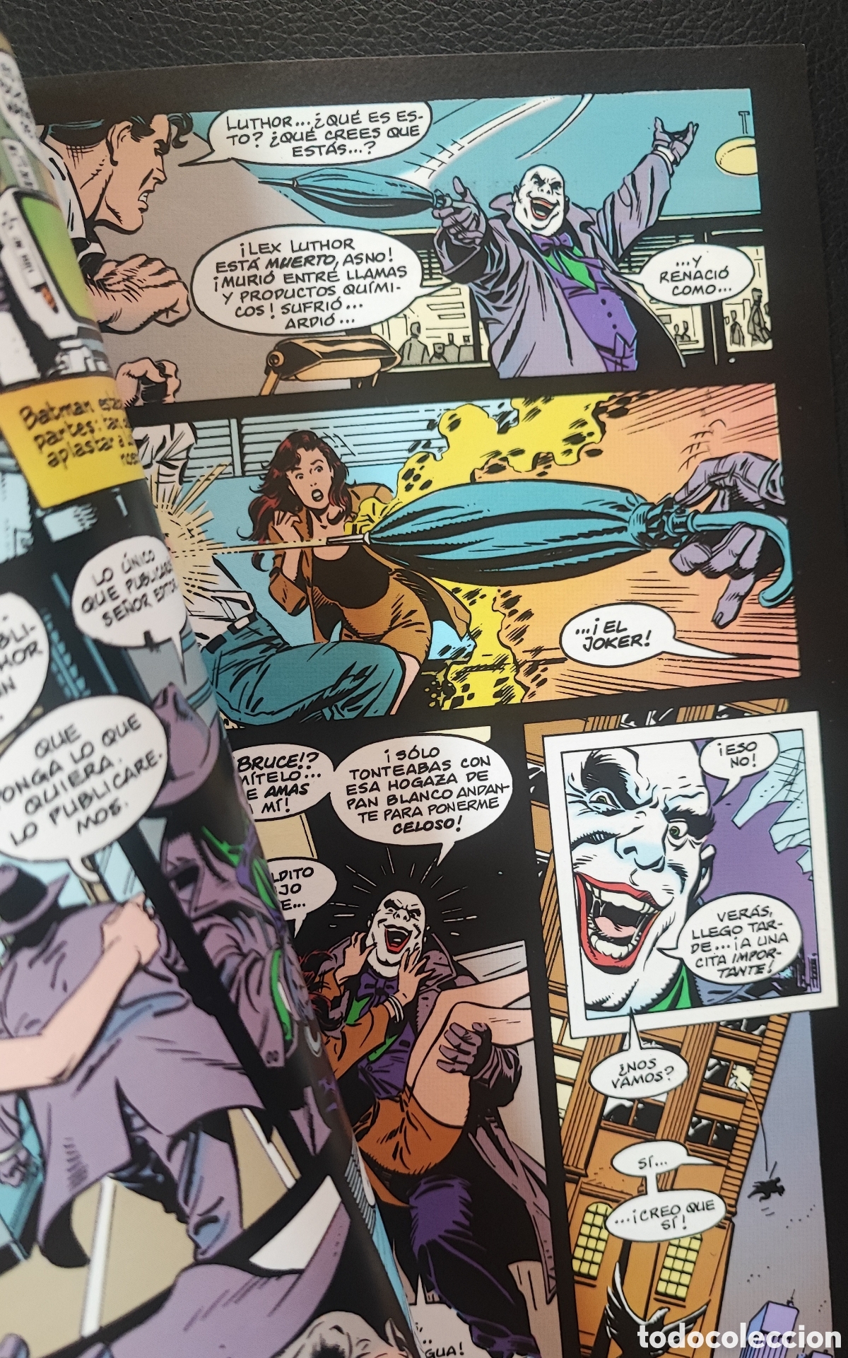 C&oacute;mics: SUPERMAN BALAS ARDIENTE. ZINCO. 1993 - Foto 3