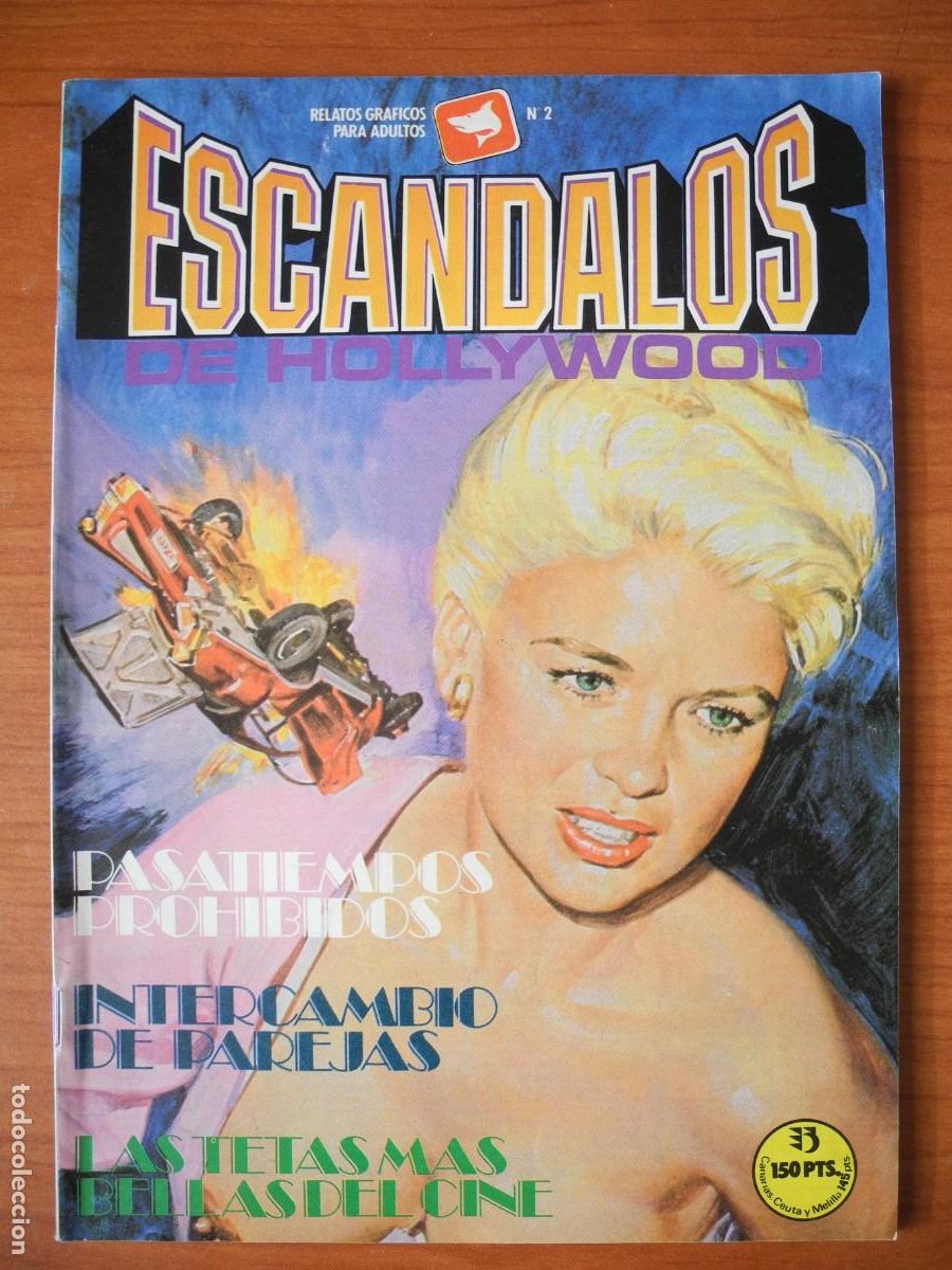 C&oacute;mics: Escandalos de Hollywood n. 2 Ed. zinco - Foto 1