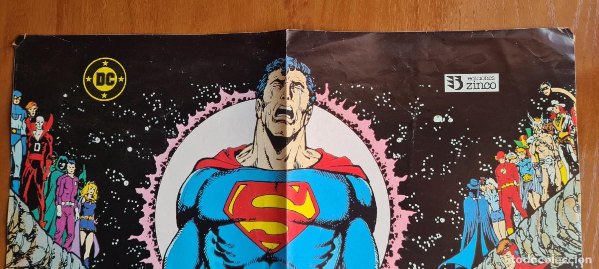 C&oacute;mics: Ediciones Zinco - Poster Superman anuncio Crisis en Tierras Infinitas - Foto 5