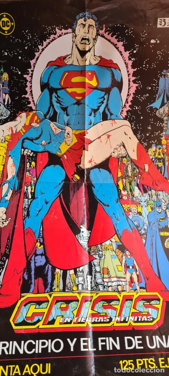C&oacute;mics: Ediciones Zinco - Poster Superman anuncio Crisis en Tierras Infinitas - Foto 7