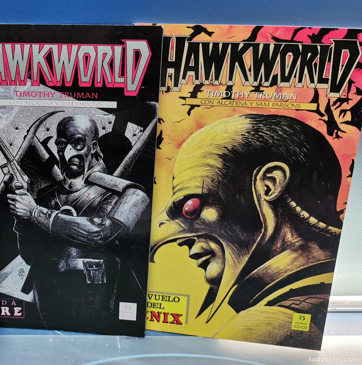 C&oacute;mics: 3 tomos, HAWKWORLD, Dc comics, ediciones zinco, Timothy Truman - Foto 2