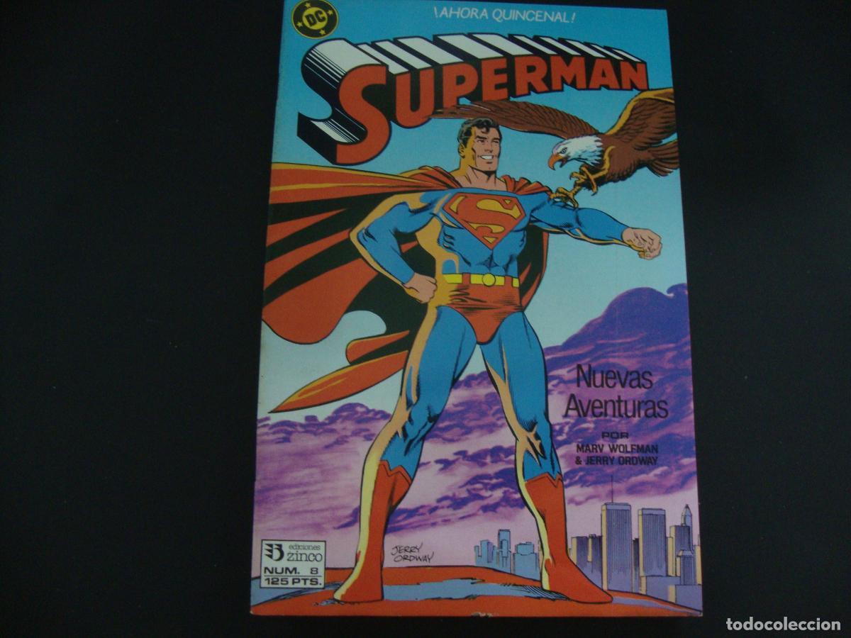 C&oacute;mics: SUPERMAN N&ordm; 8 EDICIONES ZINCO - Foto 1