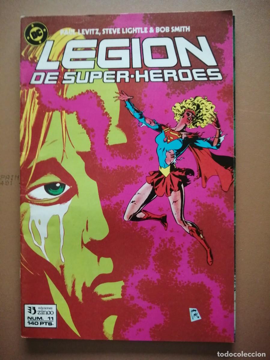 C&oacute;mics: LEGI&Oacute;N DE SUPER-H&Eacute;ROES- ZINCO- N&ordm;-11- 1987 - Foto 1