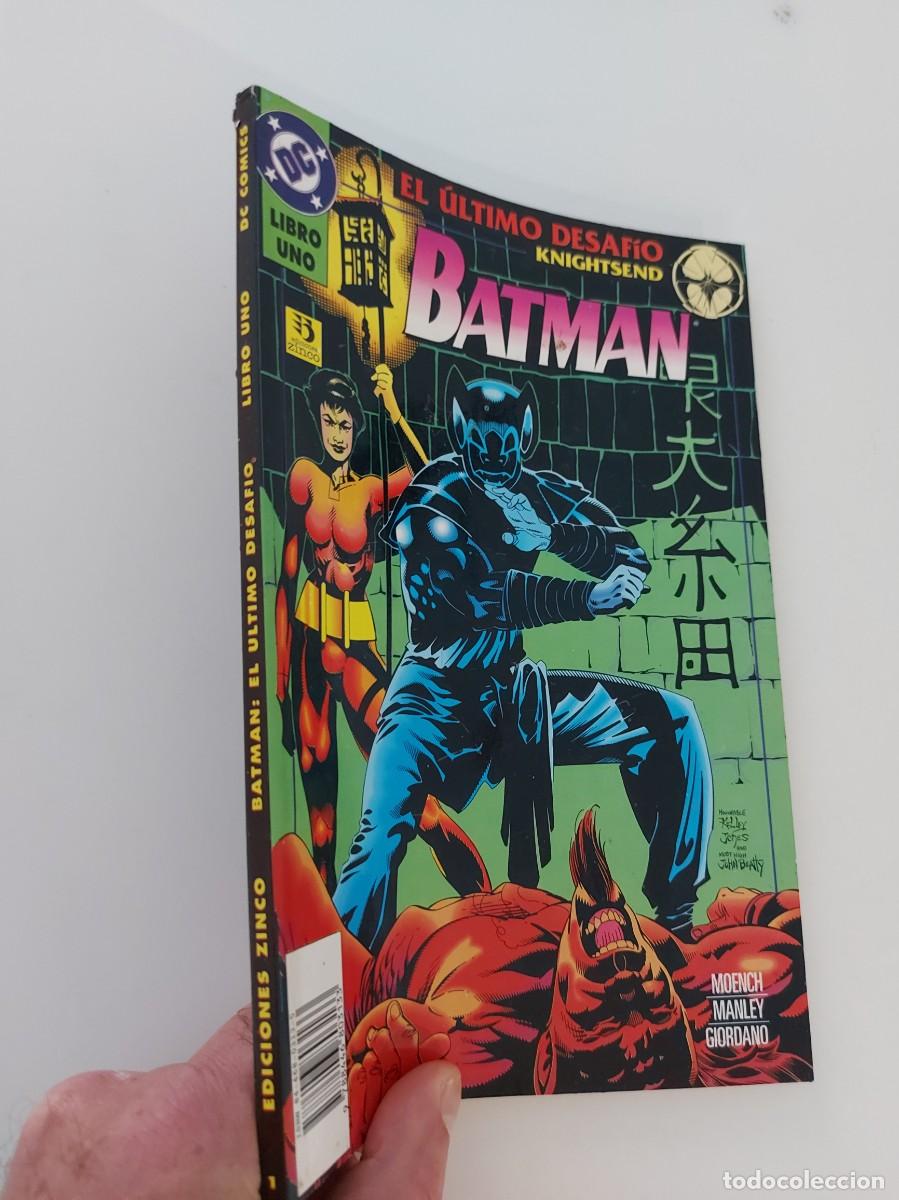 C&oacute;mics: BATMAN. EL &Uacute;LTIMO DESAF&Iacute;O. KNIGHTSEND. LIBRO UNO (DE 2). R&Uacute;STICA. ZINCO. DC. 1995. - Foto 1