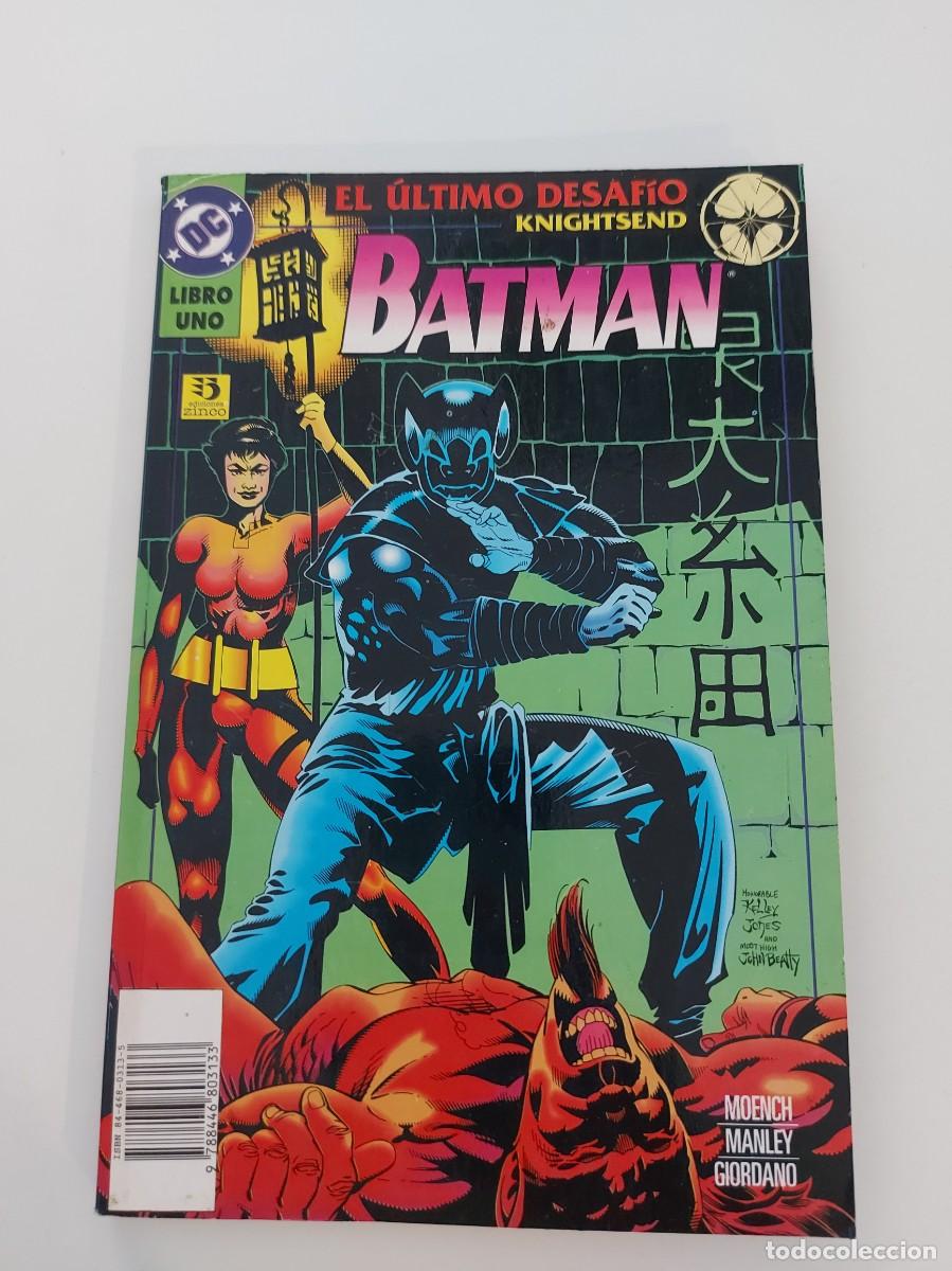 C&oacute;mics: BATMAN. EL &Uacute;LTIMO DESAF&Iacute;O. KNIGHTSEND. LIBRO UNO (DE 2). R&Uacute;STICA. ZINCO. DC. 1995. - Foto 2