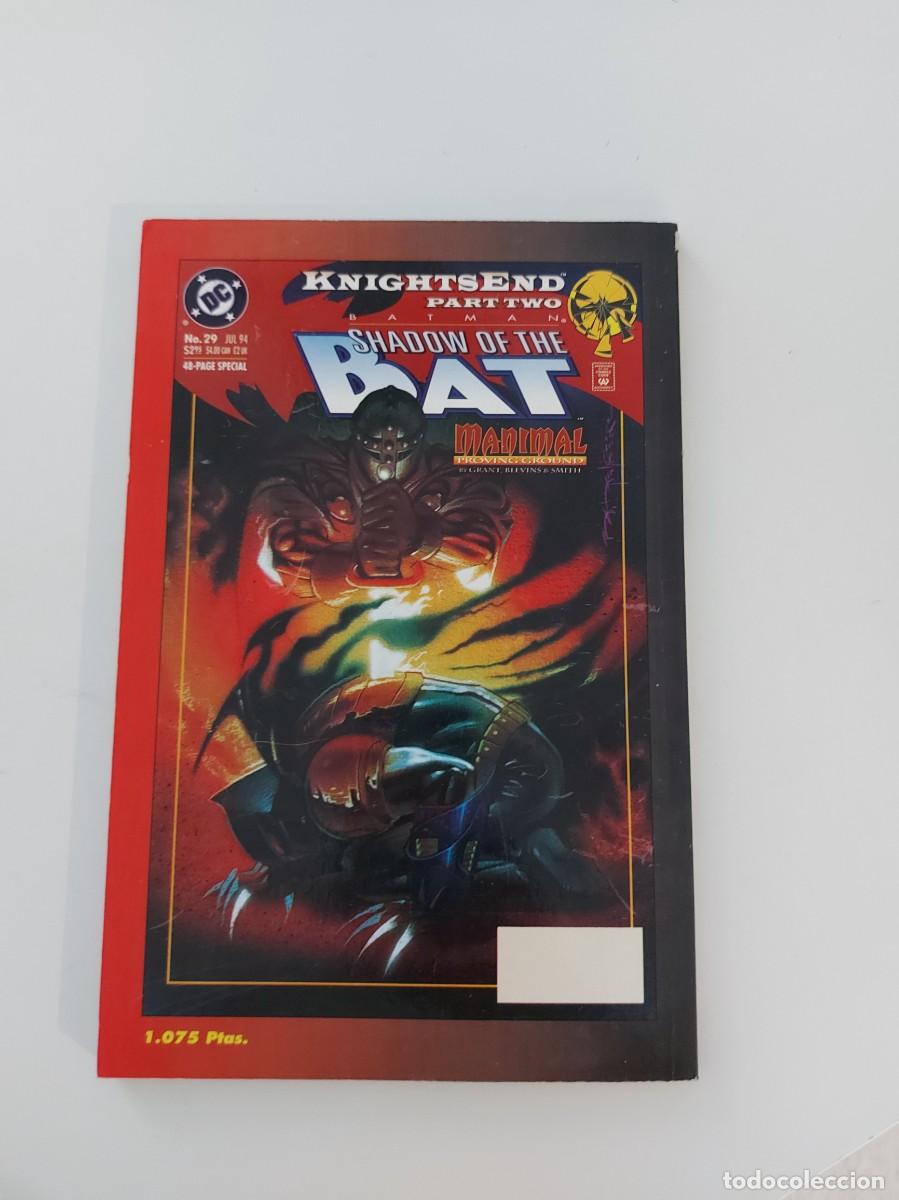 C&oacute;mics: BATMAN. EL &Uacute;LTIMO DESAF&Iacute;O. KNIGHTSEND. LIBRO UNO (DE 2). R&Uacute;STICA. ZINCO. DC. 1995. - Foto 4