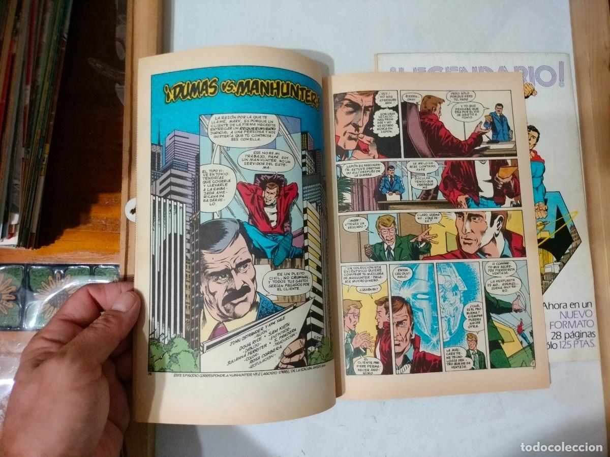 C&oacute;mics: MANHUNTER.UNIVERSO DC.SERIE COMPLETA 2 COMICS.EDICIONES ZINCO - Foto 3
