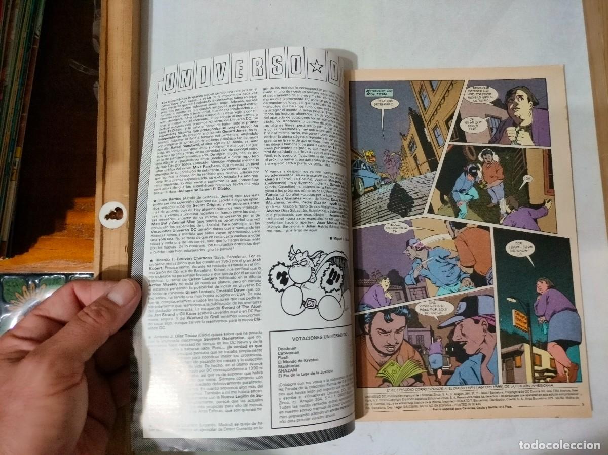 C&oacute;mics: EL DIABLO.UNIVERSO DC.EDICIONES ZINCO. - Foto 4