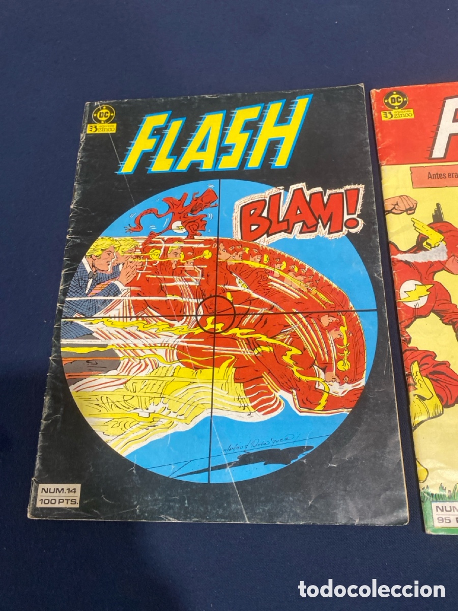 C&oacute;mics: FLASH,LOTE DE 3 COMICS FLASH DC,EDICIONES ZINCO - Foto 2