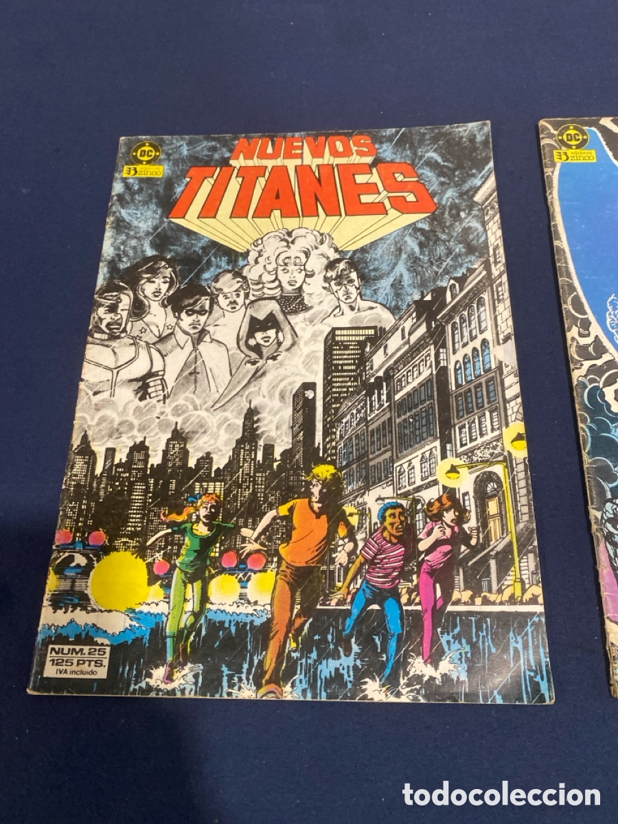 C&oacute;mics: NUEVOS TITANES EDICIONES ZINCO N&Uacute;MERO 25 Y 29 - Foto 2