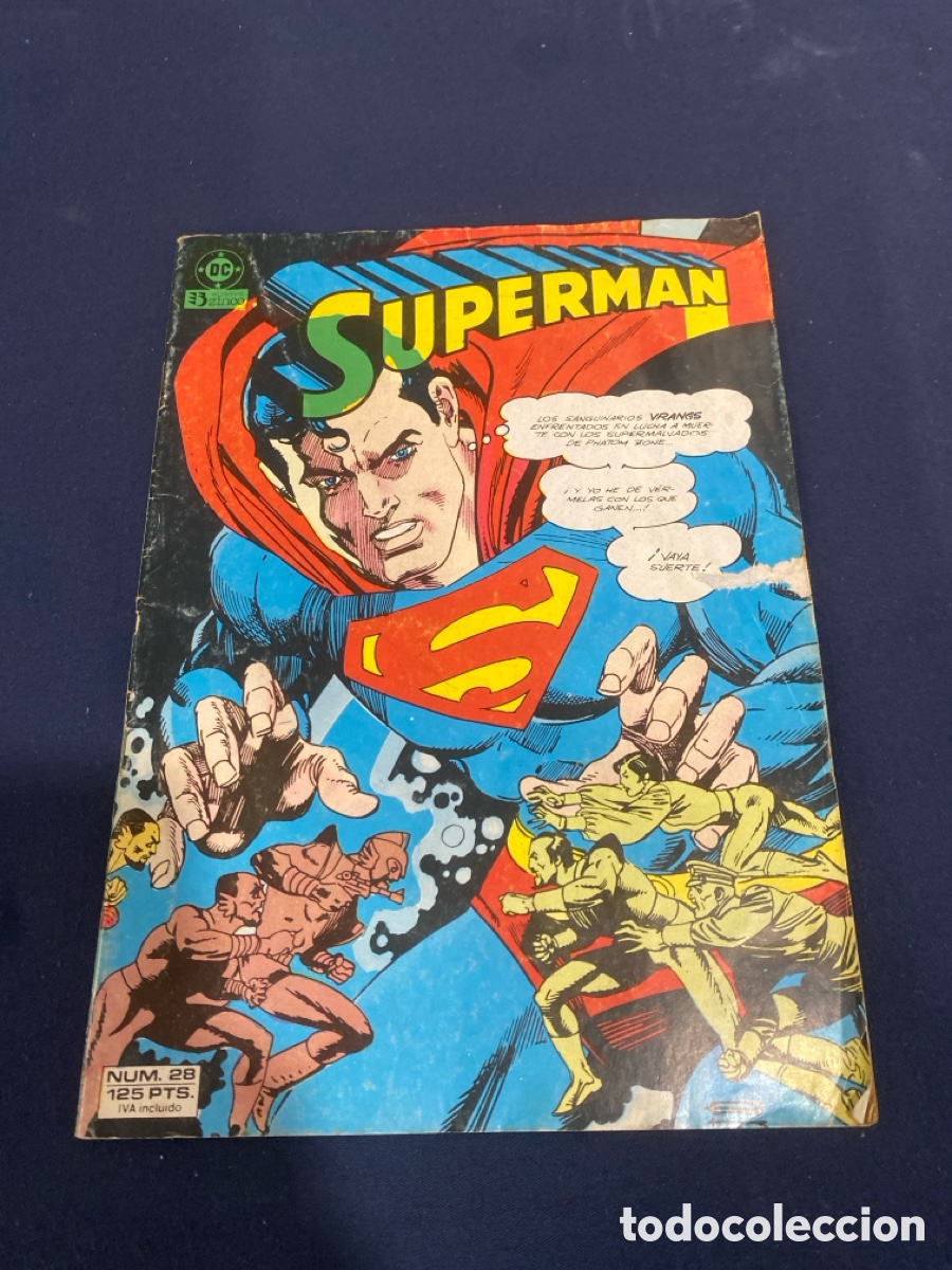C&oacute;mics: SUPERMAN,EDICIONES ZINCO,N&Uacute;MERO 28 - Foto 1