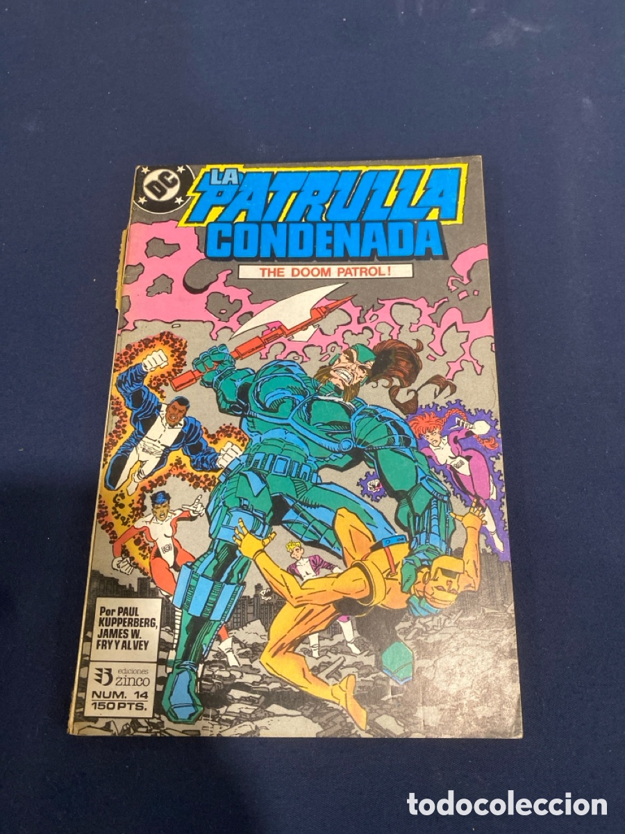 C&oacute;mics: LA PATRULLA CONDENADA,EDICIONES ZINCO N&Uacute;MERO 14 - Foto 1