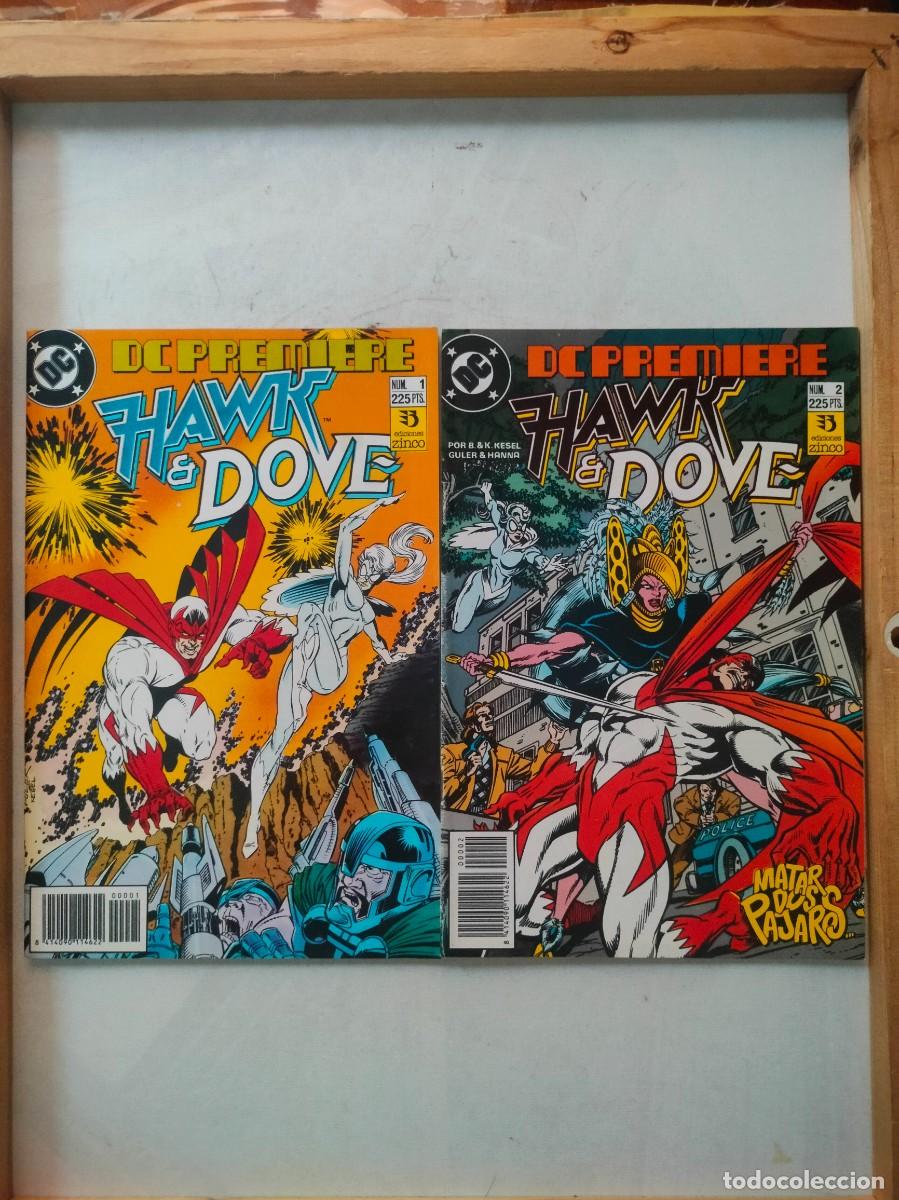 C&oacute;mics: HAWK & DOVE DC PREMIERE 1Y 2.EDICIONES ZINCO. - Foto 1