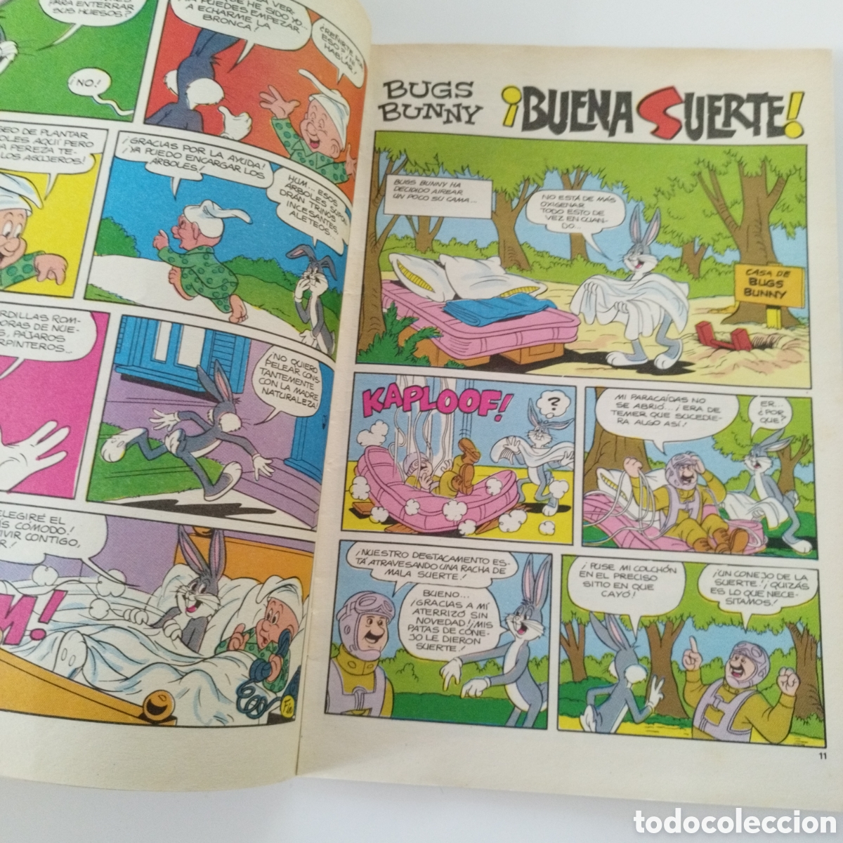 C&oacute;mics: BUGS BUNNY / # 17 / ZINCO / WARNER BROS / 1986 - Foto 2