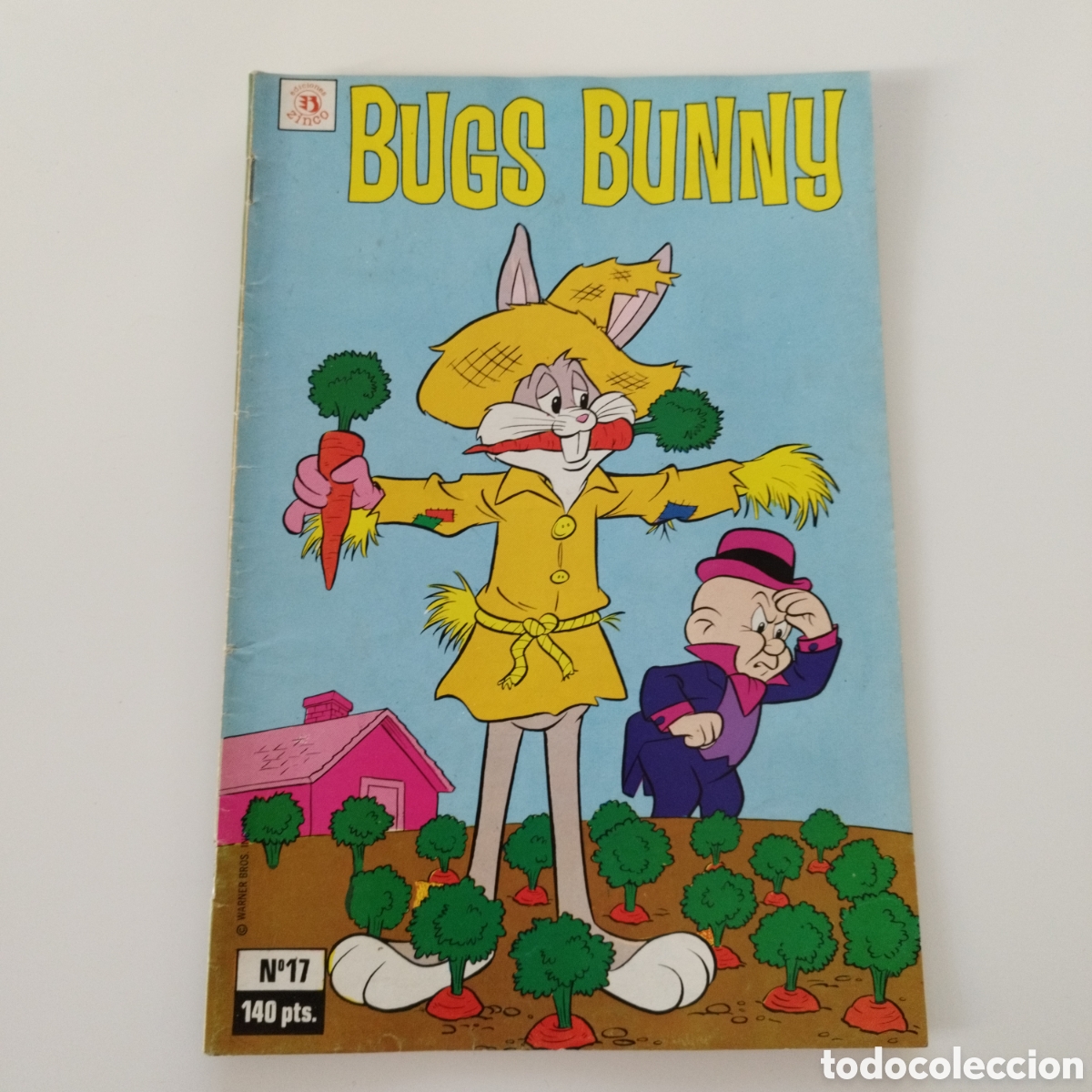 C&oacute;mics: BUGS BUNNY / # 17 / ZINCO / WARNER BROS / 1986