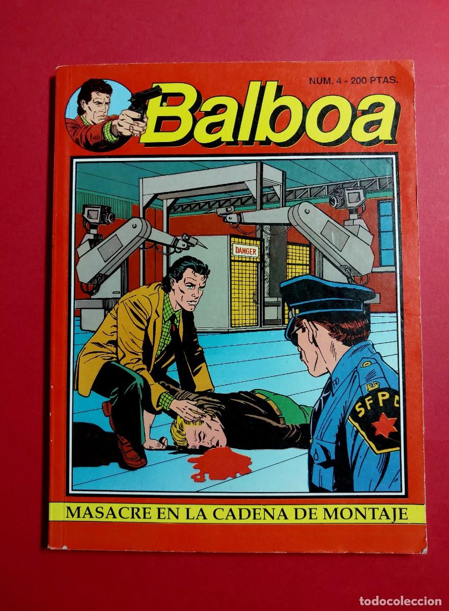 C&oacute;mics: Balboa N&ordm; 4 Ediciones Zinco 1989 Ref Caj. - Foto 1
