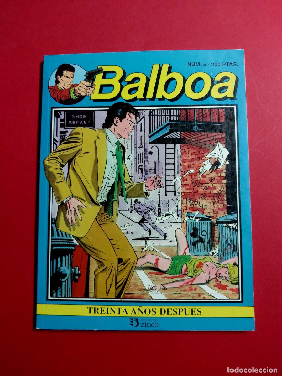 C&oacute;mics: Balboa N&ordm; 5 Ediciones Zinco 1989 Ref Caj. - Foto 1
