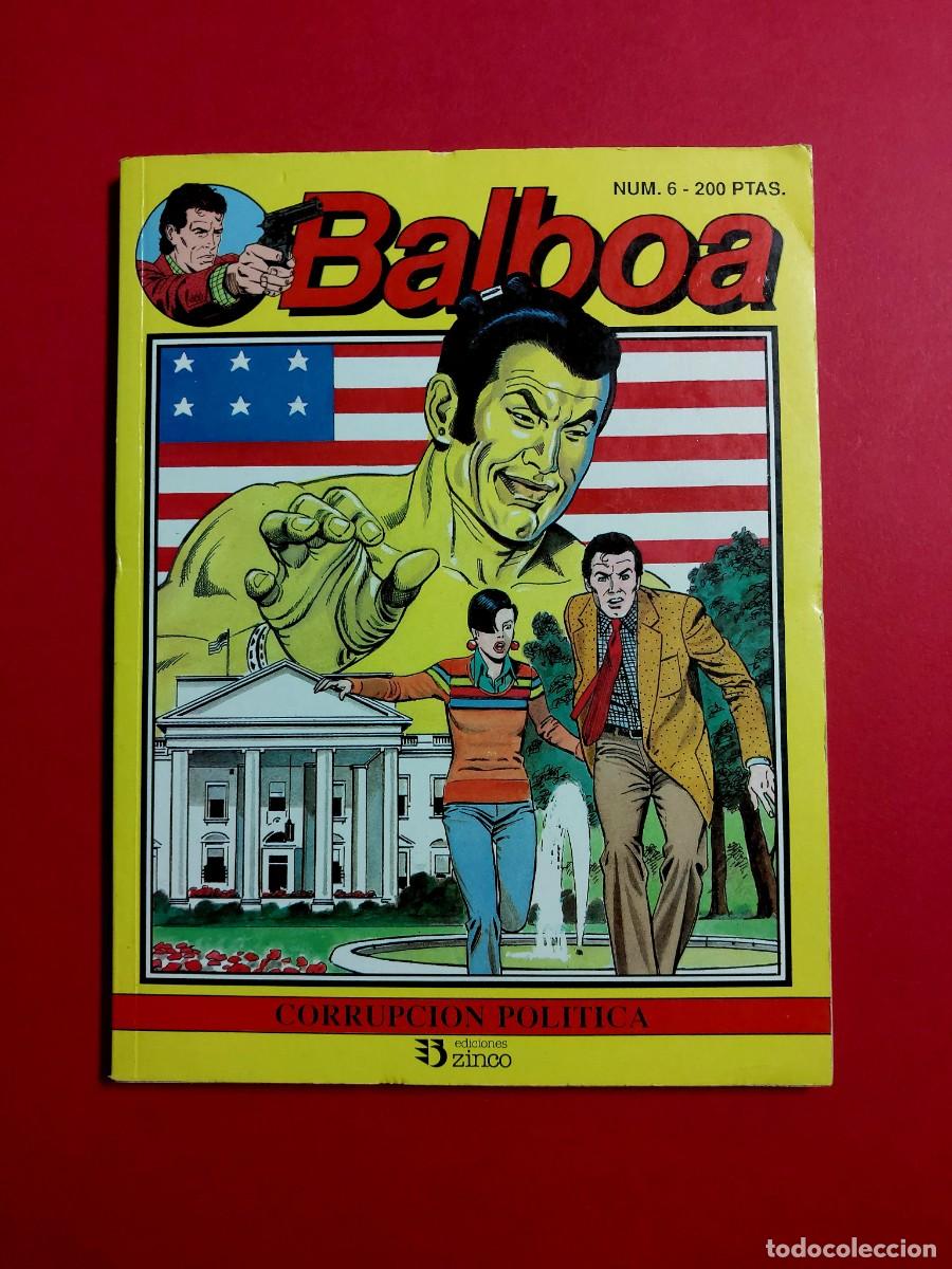 C&oacute;mics: Balboa N&ordm; 6 Ediciones Zinco 1989 Ref Caj. - Foto 1