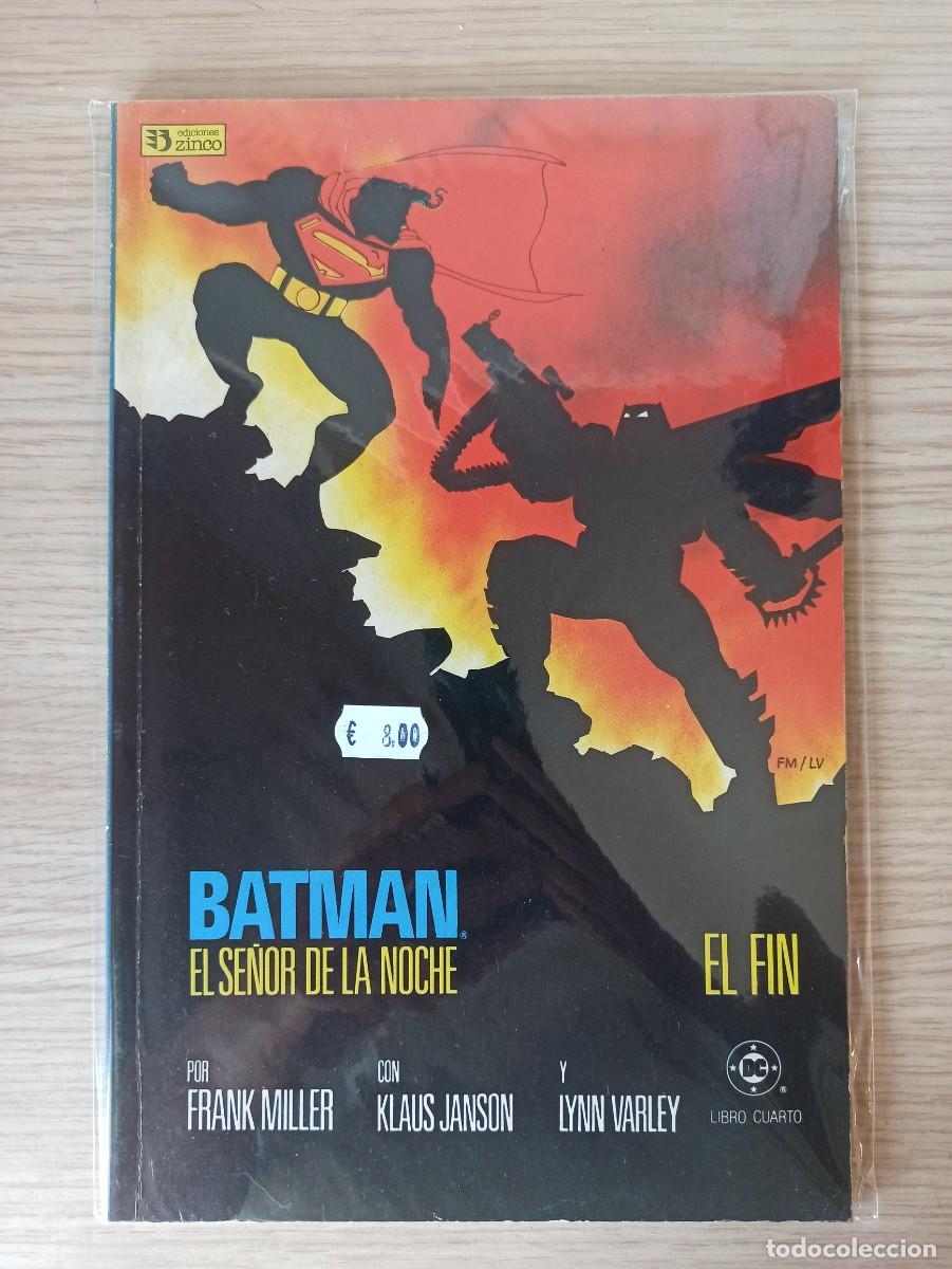 C&oacute;mics: BATMAN - EL SE&Ntilde;OR DE LA NOCHE &rdquo;El fin&rdquo; (Ed. Zinco) Libro cuarto - Foto 1