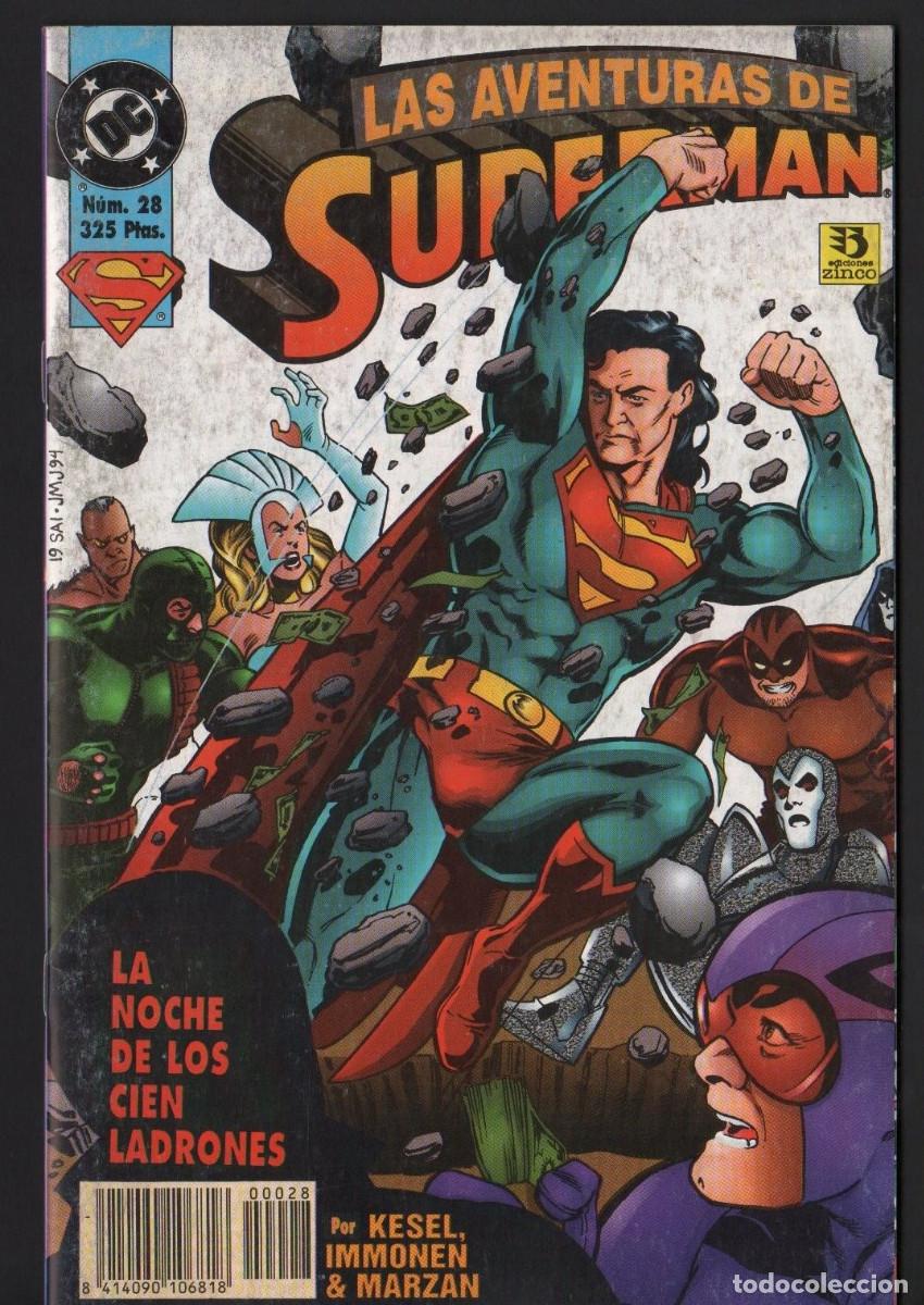 C&oacute;mics: Las aventuras de Superman n&ordm; 28 ediciones Zinco - Foto 1