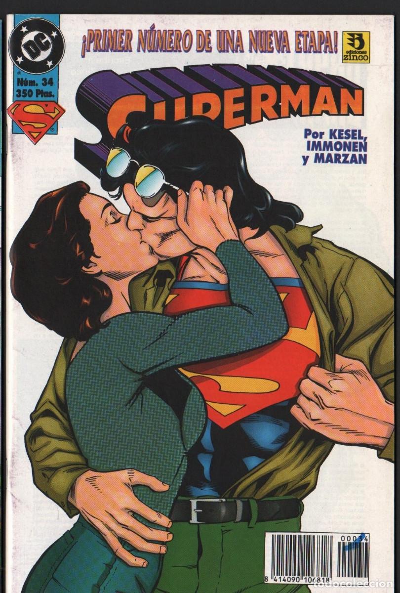 C&oacute;mics: Superman n&ordm; 34 ediciones Zinco - Foto 1