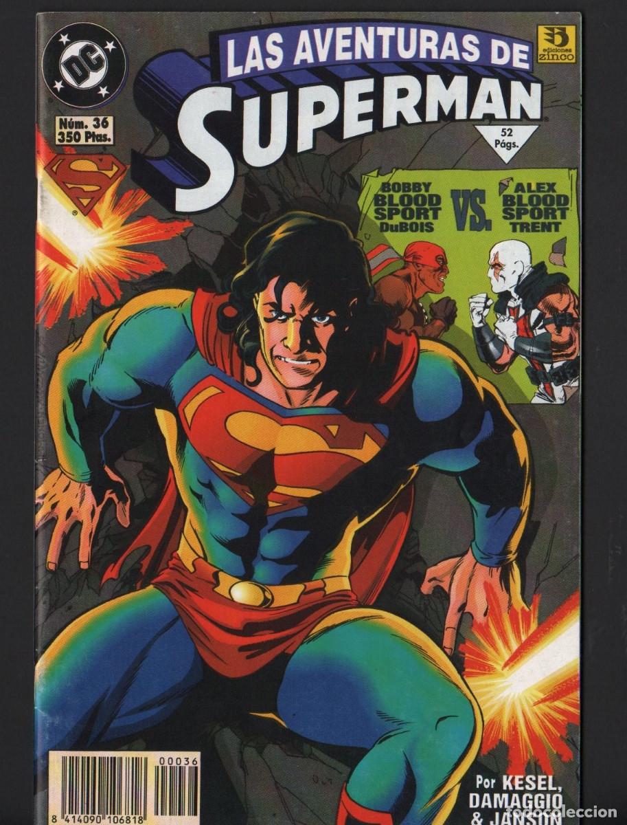 C&oacute;mics: Superman n&ordm; 36 ediciones Zinco - Foto 1