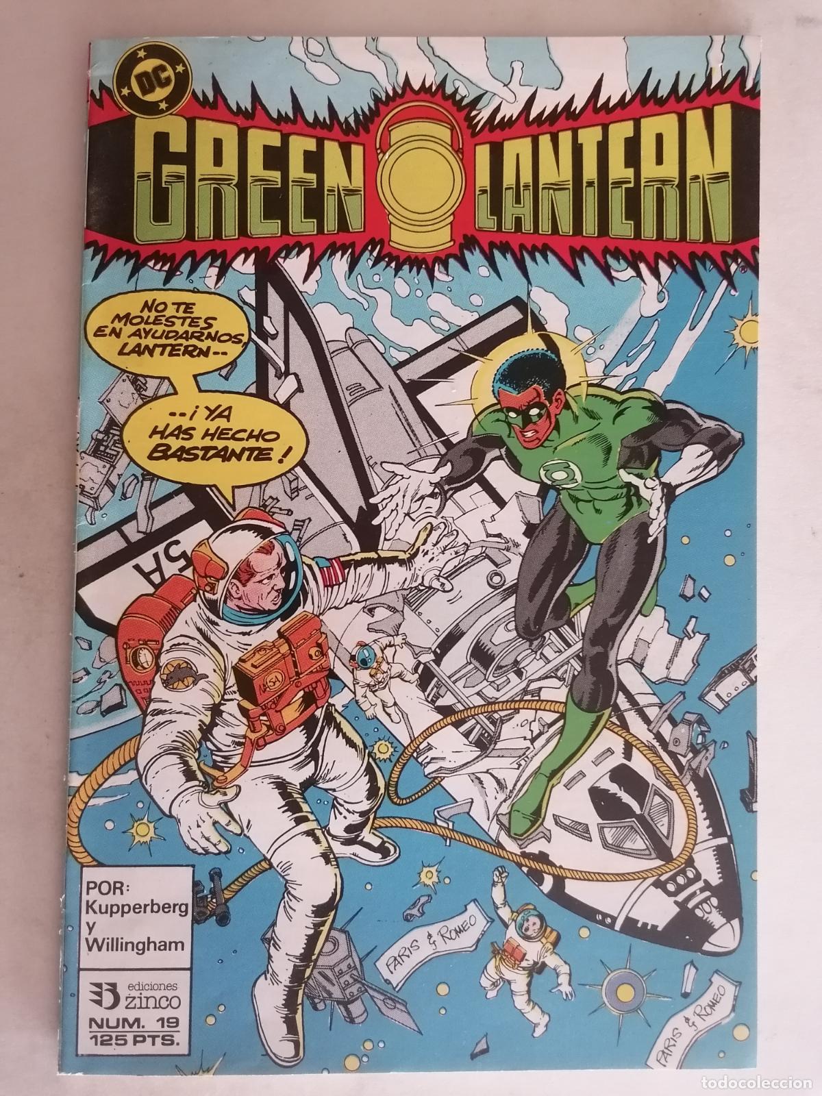 C&oacute;mics: TEBEO GREEN LANTERN, N&ordm; 19, EDICIONES ZINCO - Foto 1