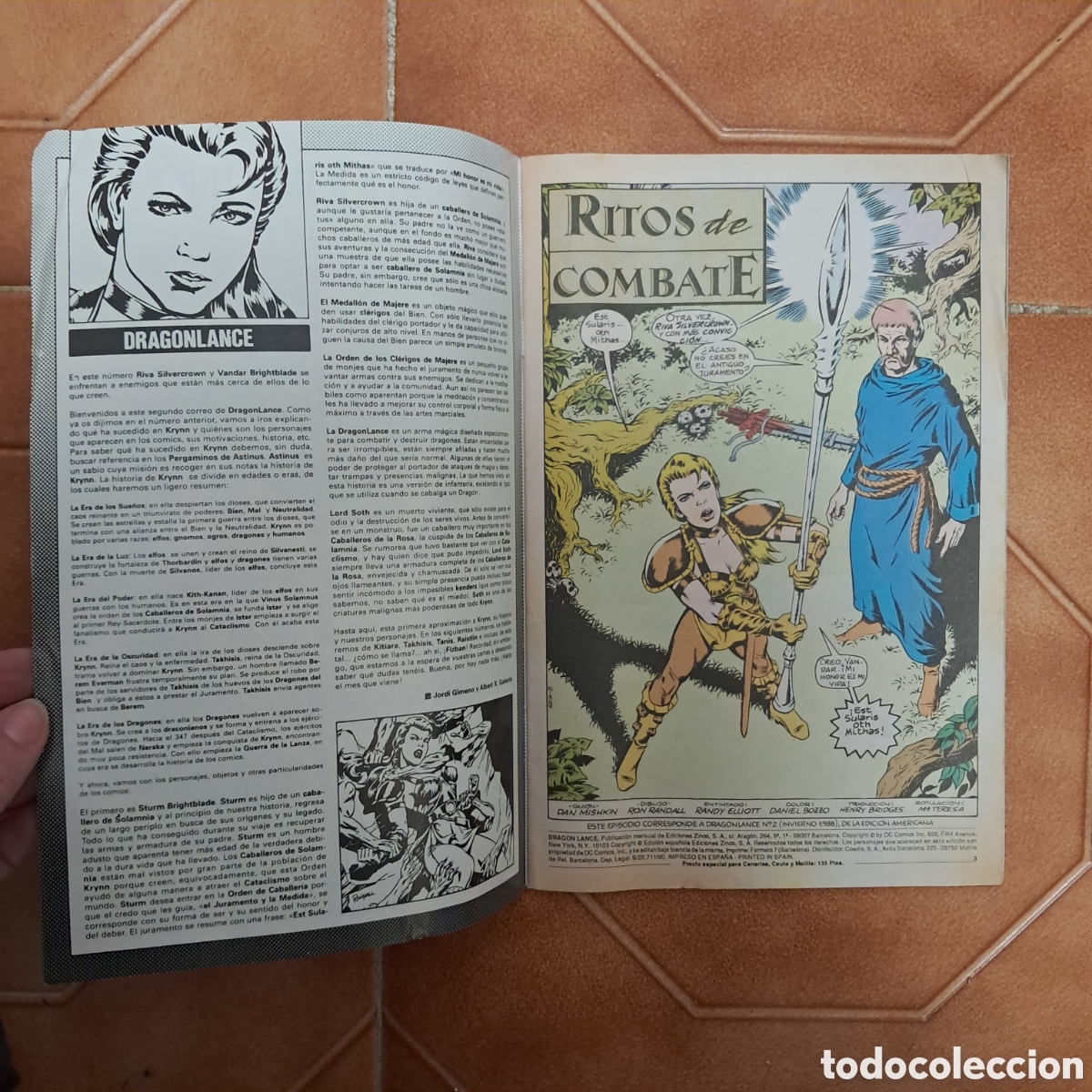 C&oacute;mics: DRAGONLANCE n&uacute;mero 2 - DC Ediciones Zinco &iexcl;CUIDADO CON EL DRACONIAN! - Foto 2