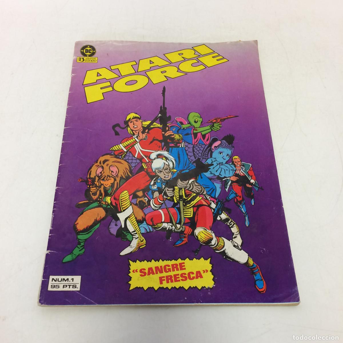C&oacute;mics: Comic: Ediciones Zinco DC - Comic Atari Force N&ordf; 1 - 95 Ptas. - Foto 1