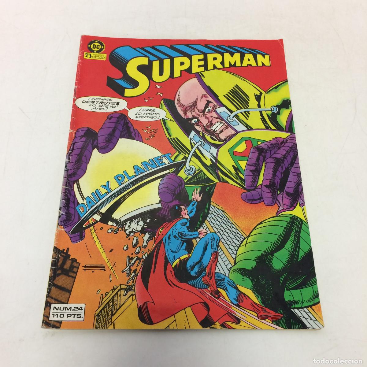 C&oacute;mics: Comic: Ediciones Zinco DC - Superman N&ordm; 24 - 110 Ptas. - Foto 1
