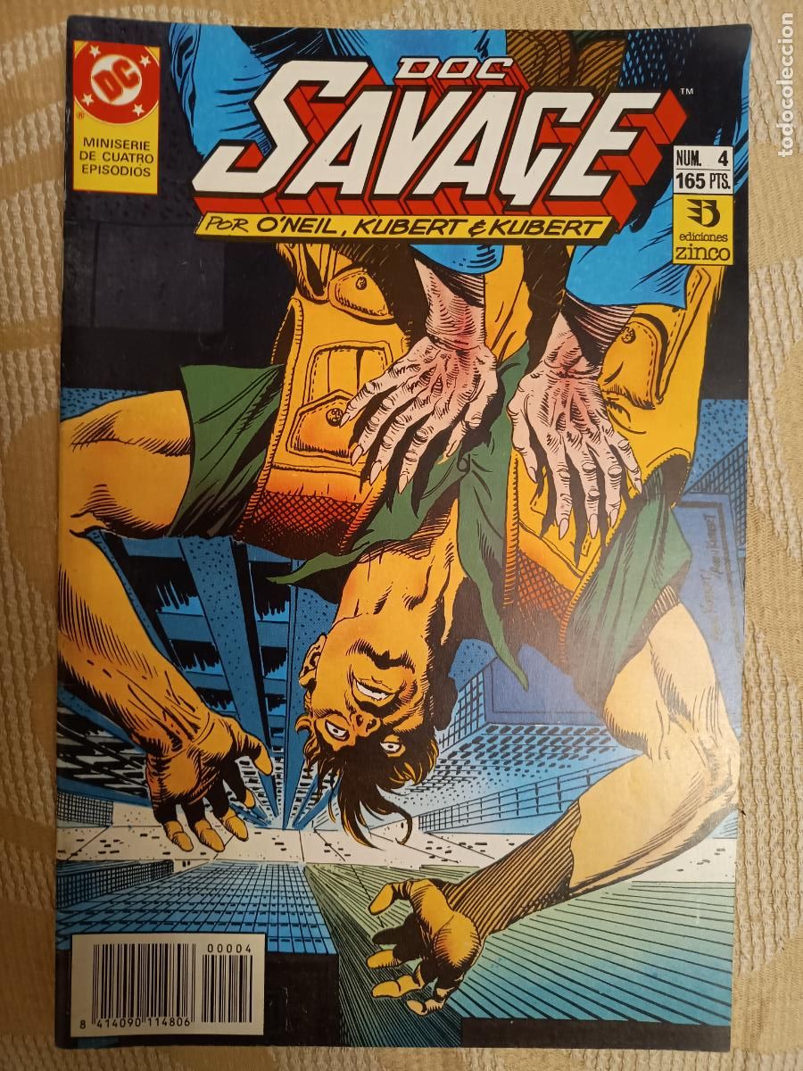 C&oacute;mics: DOC SAVAGE N&Uacute;MERO 4 ZINCO - Foto 1