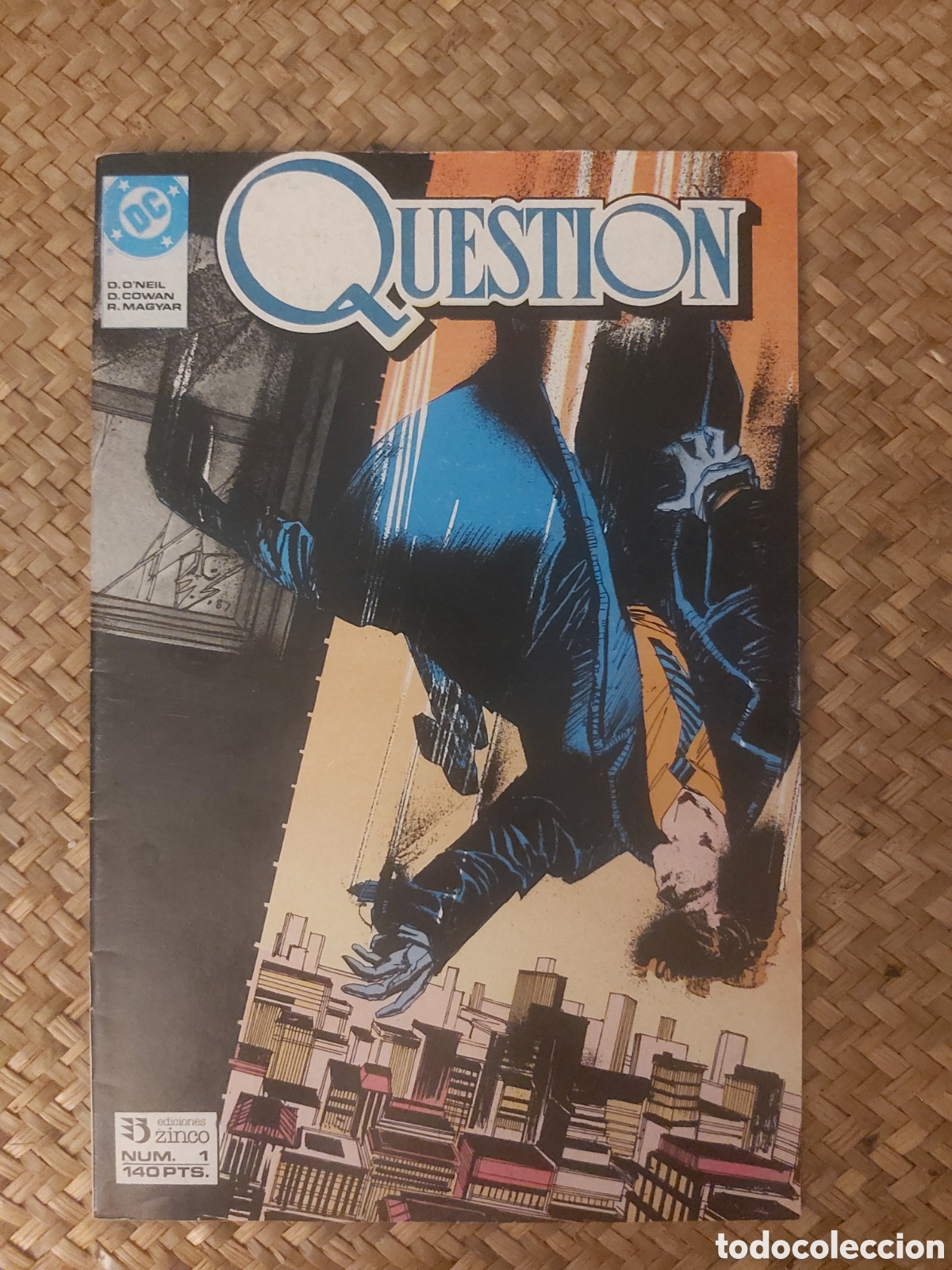 C&oacute;mics: QUESTION N&deg;01. ZINCO ED. 1988. DC COMICS. ONEIL Y COWAN. - Foto 1