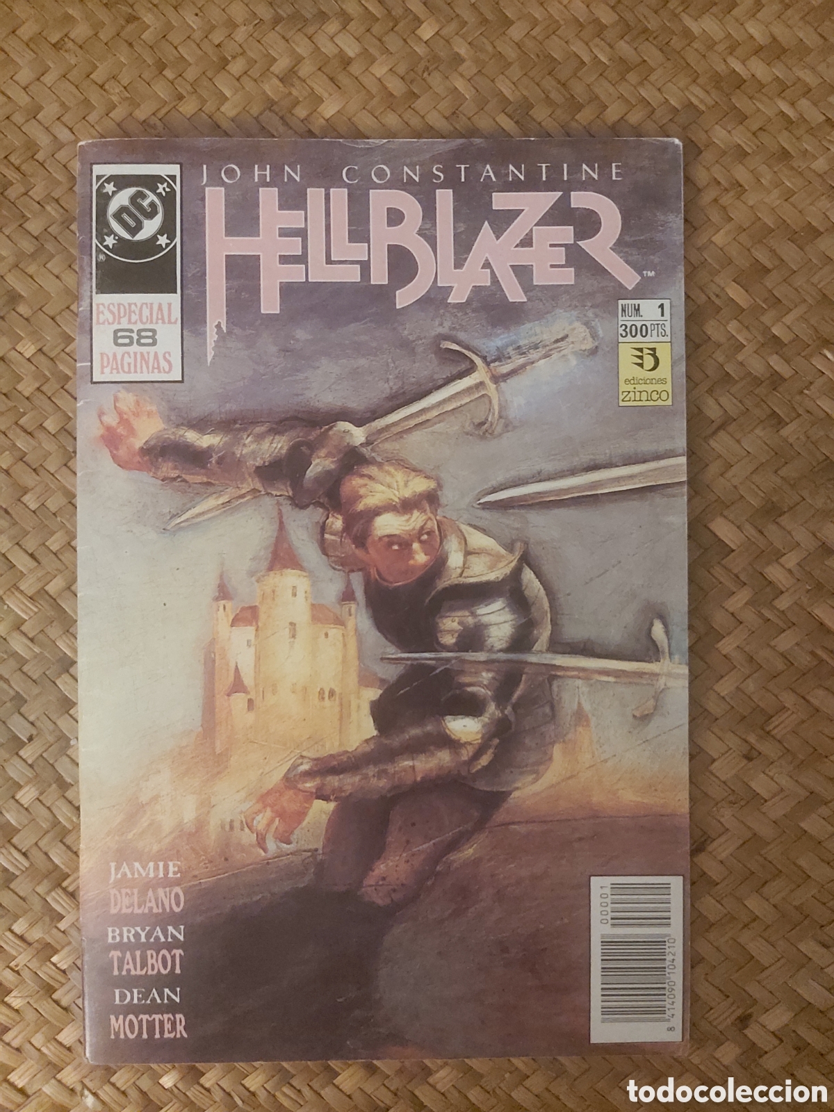 C&oacute;mics: JOHN CONSTANTINE HELLBLAZER ANUAL 1. ZINCO ED. 1990. DC COMICS. JAMIE DELANO Y BRYAN TALBOT. - Foto 1