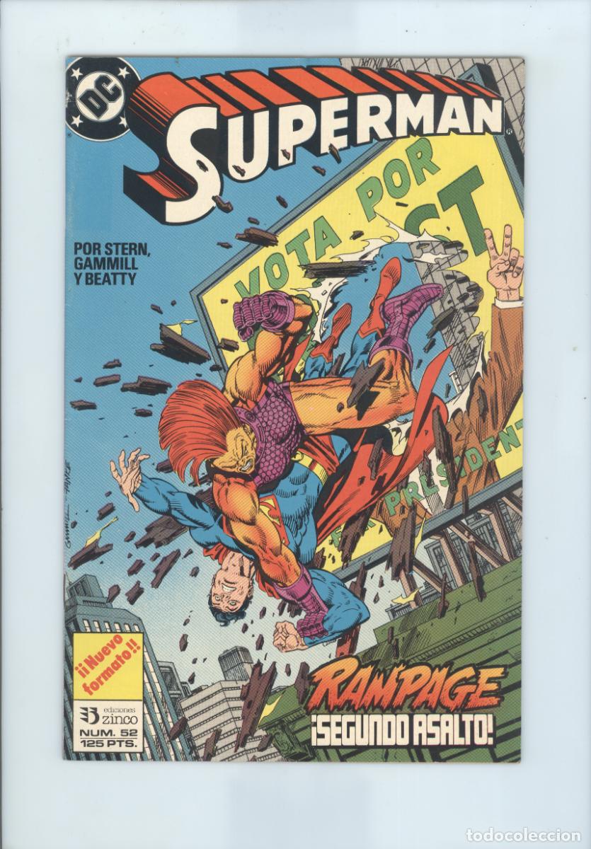 C&oacute;mics: Zinco. Superman 1987-1996. 52 - Foto 1