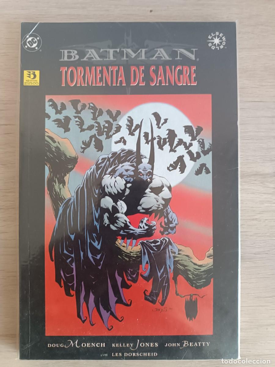 C&oacute;mics: BATMAN : TORMENTA DE SANGRE de DOUG MOENCH DC ELSEWORLD ( 1996 ) - Foto 1