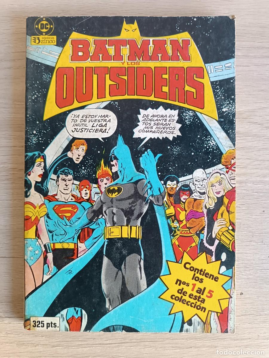 C&oacute;mics: BATMAN Y LOS OUTSIDERS 1 AL 5 ZINCO - Foto 1