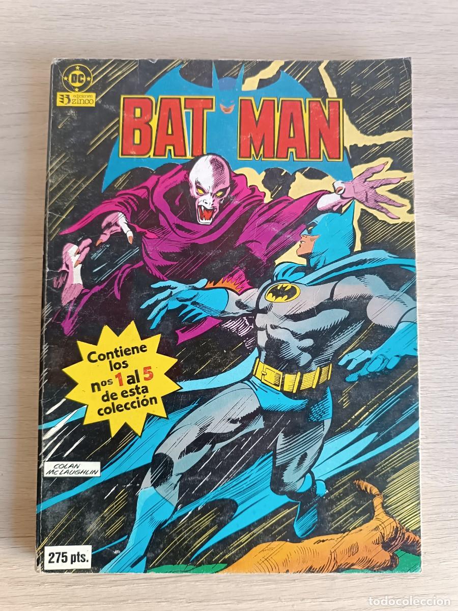 C&oacute;mics: BATMAN NUMEROS 1 AL 5 ZINCO - Foto 1