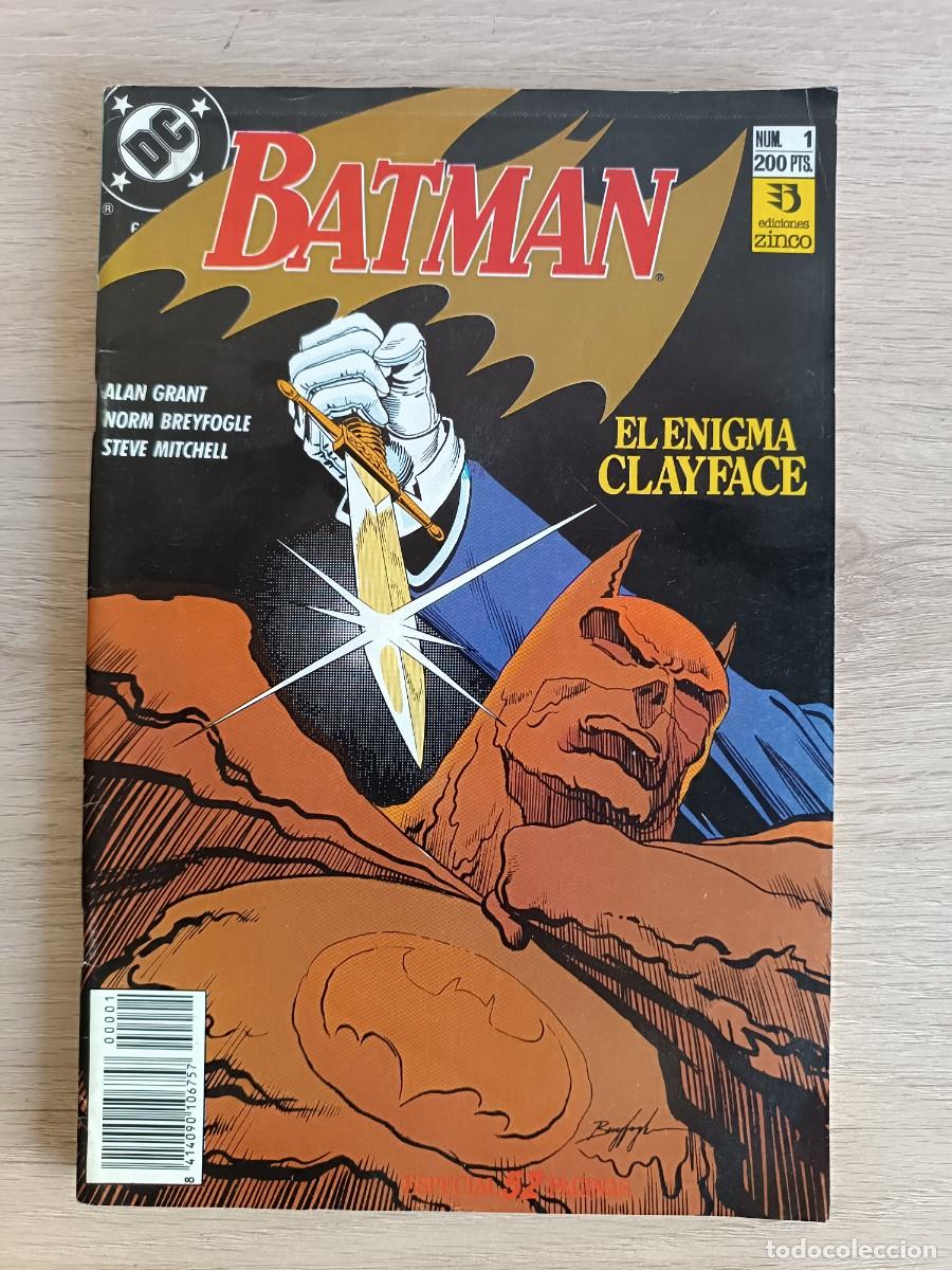 C&oacute;mics: BATMAN EL ENIGMA CLAYFACE 1 ZINCO - Foto 1