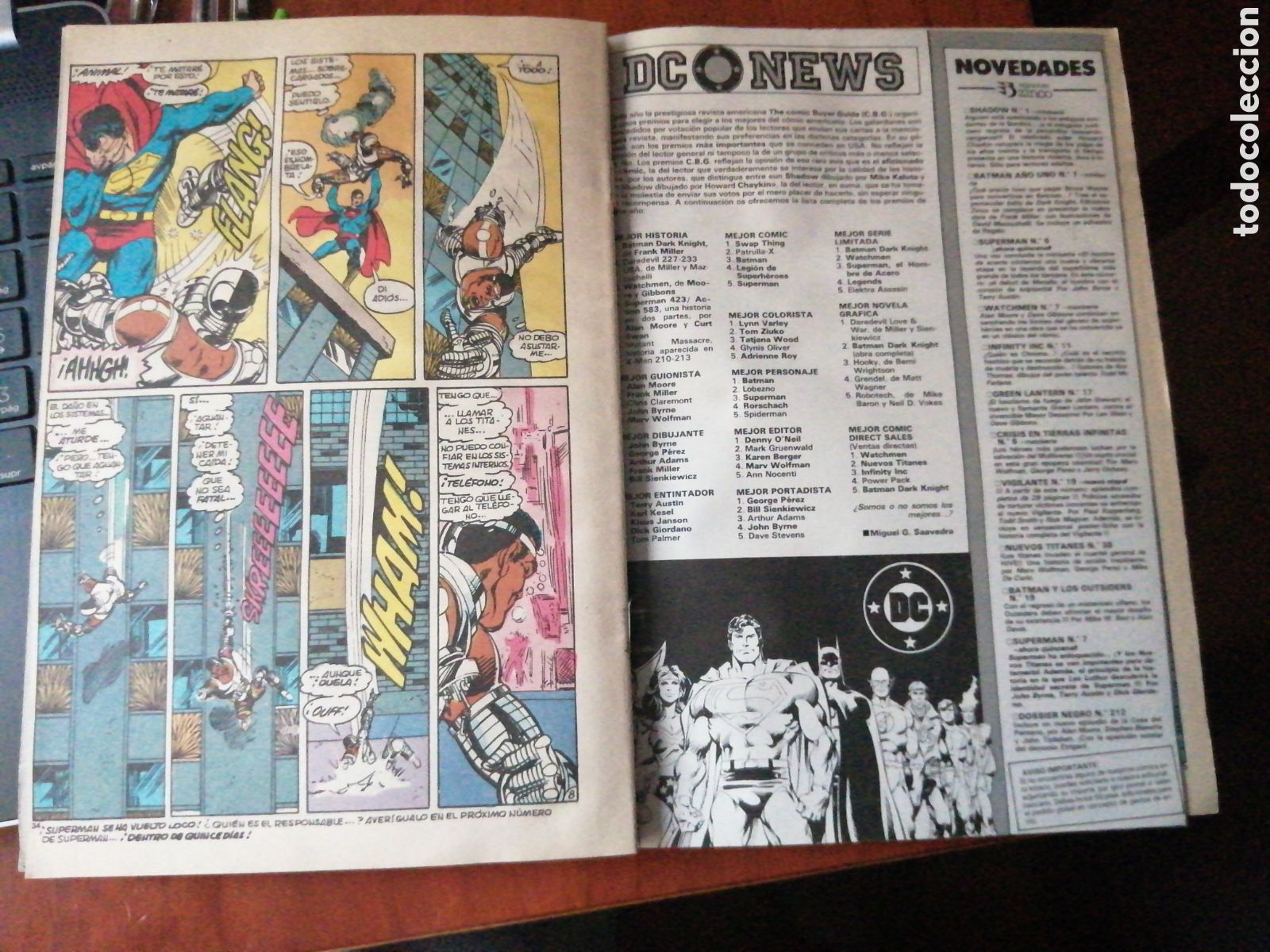 C&oacute;mics: SUPERMAN 10 COMICS ZINCO DEL 6 AL 10 - Foto 5