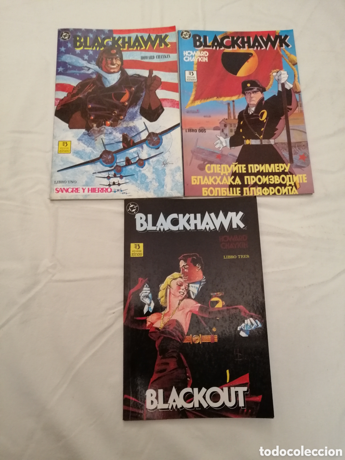 C&oacute;mics: Comics Blackhawk zinco editoriales dc - Foto 1
