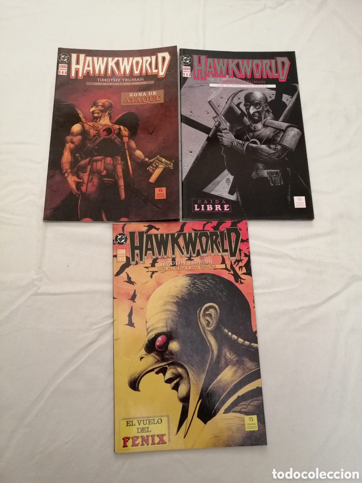 C&oacute;mics: Comics hawkworld zinco editoriales dc serie completa - Foto 1