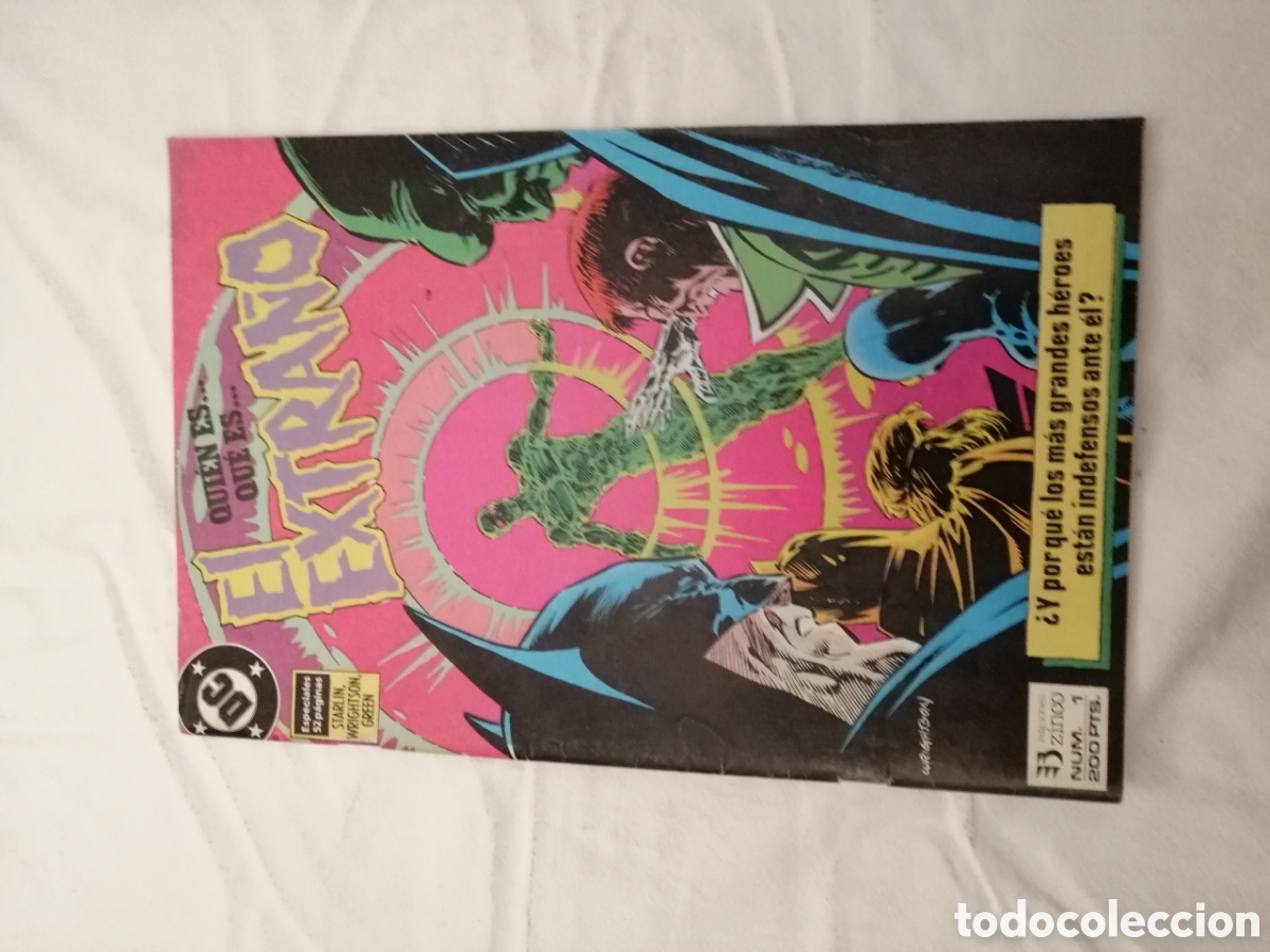 C&oacute;mics: Comic el extra&ntilde;o zinco editoriales dc - Foto 1