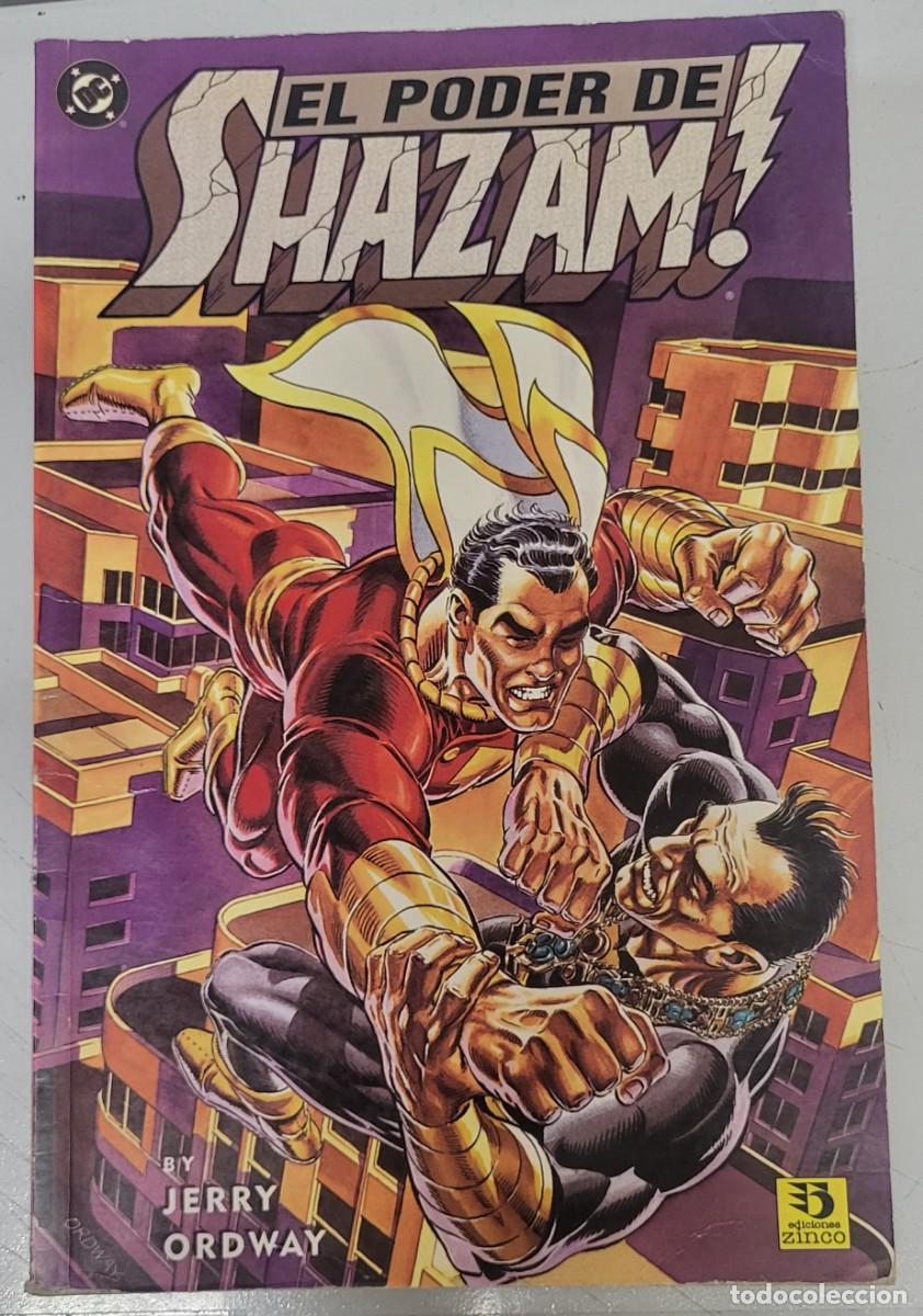 C&oacute;mics: EL PODER DE SHAZAM - JERRY ORDWAY / DC - ZINCO - Foto 1