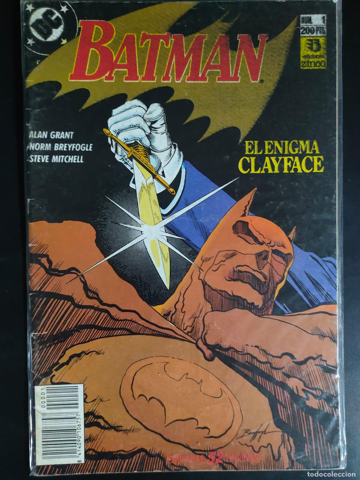 C&oacute;mics: BATMAN ENIGMA CLAYFACE NUMERO 1 - Foto 1