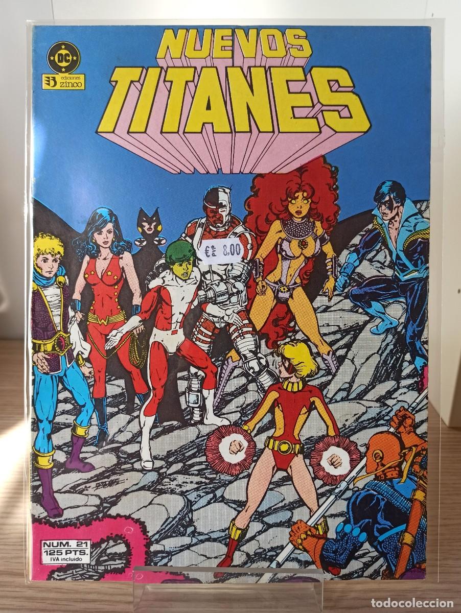 C&oacute;mics: NUEVOS TITANES (Ed. Zinco) N&ordm; 21 - Foto 1