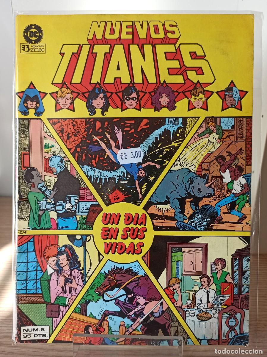 C&oacute;mics: NUEVOS TITANES (Ed. Zinco) N&ordm; 8 - Foto 1