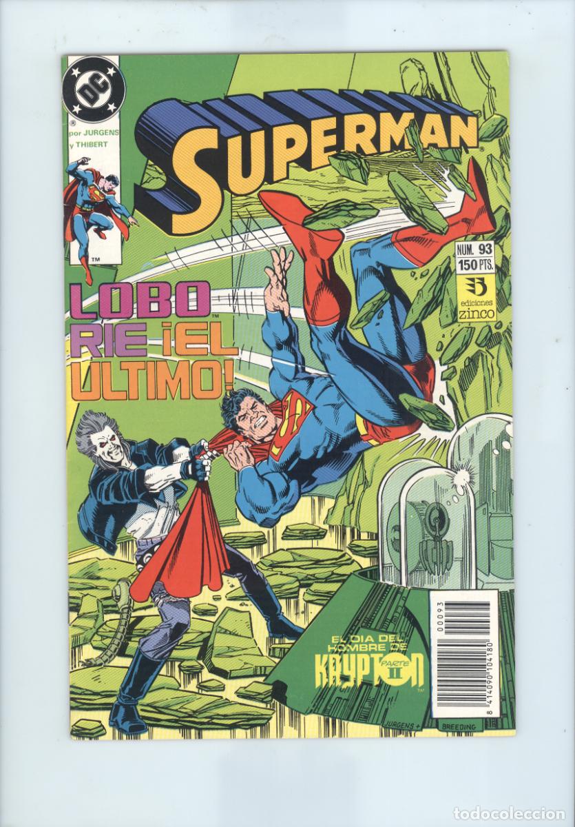 C&oacute;mics: Zinco. Superman 1987-1996. 93 - Foto 1